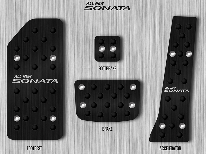 D-Auto Pedal Set (Sonata LF)